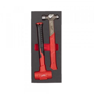 Milwaukee 4932493254 2pc Ball Peen And Dead Blow Hammer