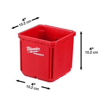 Milwaukee 4932480698 Packout 10x10 Cm Nest Bin2 Pcs.
