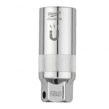 Milwaukee 4932480678 3/8 Dr 20.8mm Magn Spark Plug Soc