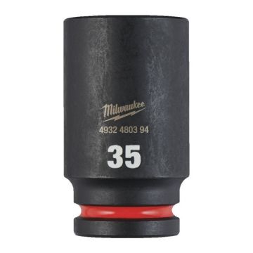Milwaukee 4932480394 35mm 3/4 Impact Socket Deep-1pc Ne