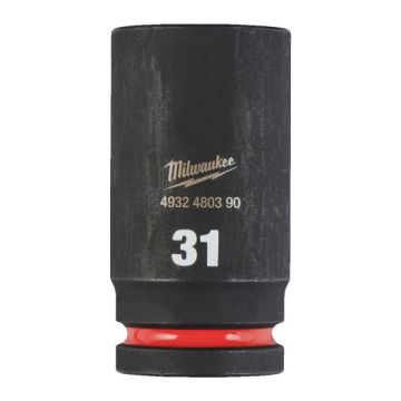Milwaukee 4932480390 31mm 3/4 Impact Socket Deep-1pc Ne