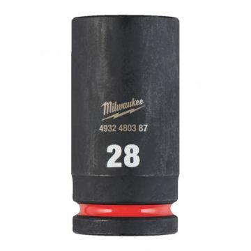 Milwaukee 4932480387 28mm 3/4 Impact Socket Deep-1pc Ne