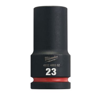 Milwaukee 4932480382 23mm 3/4 Impact Socket Deep-1pc Ne