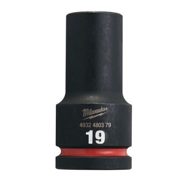 Milwaukee 4932480379 19mm 3/4 Impact Socket Deep-1pc Ne