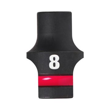 Milwaukee 4932480302 Hex Socket Shw 1/2 Std 8mm-1pc
