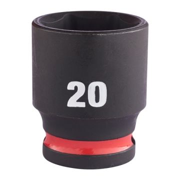 Milwaukee 4932480277 20mm 3/8 Impact Socket Std-1pc New