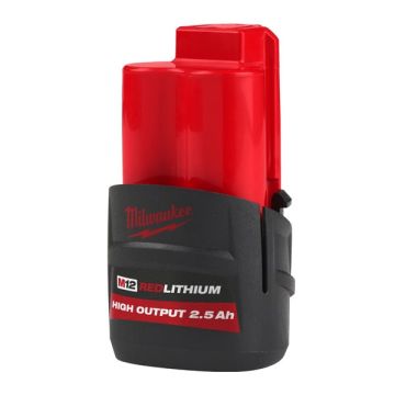 Milwaukee M12 HB2.5 M12 2.5ah Redlithium Ion High Outpu 4932480164