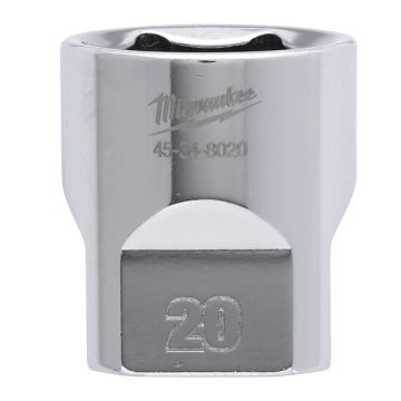 Milwaukee 4932479996 3/8 Drive Socketmetric Standard-20