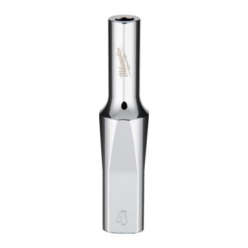 Milwaukee 4932479994 1/4 Drive Socketmetric Deep-4mm