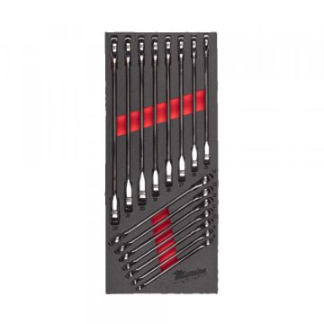 Milwaukee 4932479828 Max Bite Ratchet Combi Spanner Foam