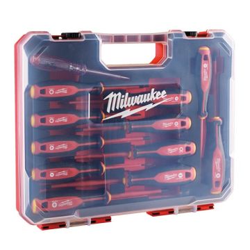 Milwaukee 4932479095 Tri-Lobe Vde Screwdriver 12pc Set n