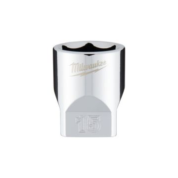 Milwaukee 4932478323 1/4 Drive Socket Metric Standard15mm