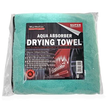 Martin Cox MOGG163 Aqua Absorber Microfibre Drying Towel 70x50cm