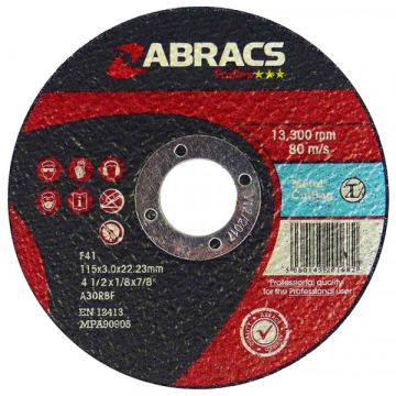 ABRACS Proflex DPC Cutting Disc 230 x 3.0 x 22mm PK 5 WCP179