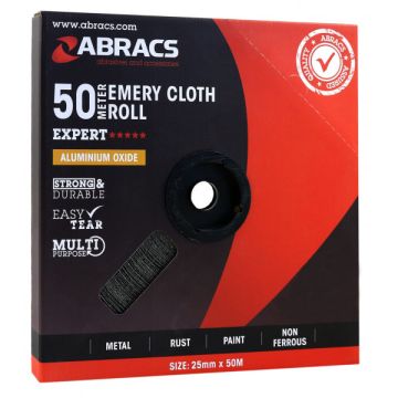 ABRACS Emery Roll Blue 50mm x 50m P120 WER9