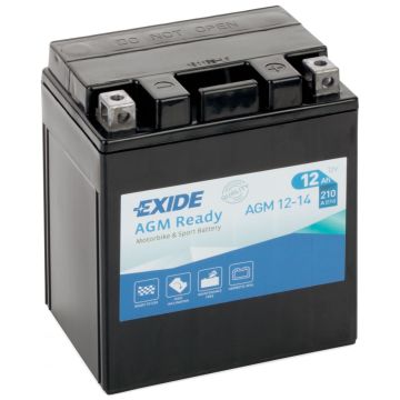 Exide AGM12-14 AGM Motorcycle Battery
