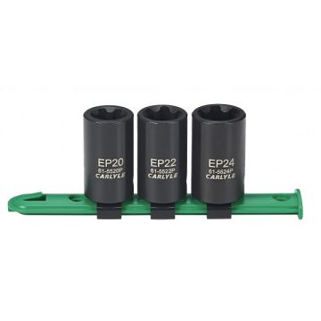 Carlyle 1/2in Dr 6pt Externall Star Impact Socket 61-0334