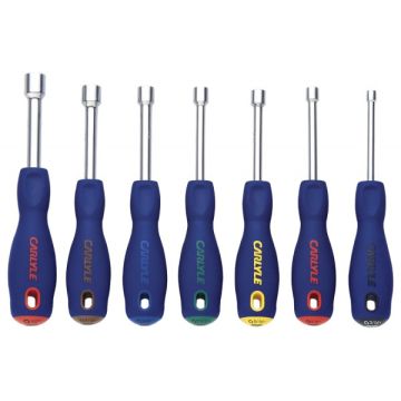Carlyle 7 Pc Metric Nut Driver Set NDS7M