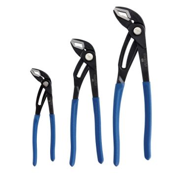 Carlyle 3pc Adjustable Lock Jaw Plier Set PSAJ3