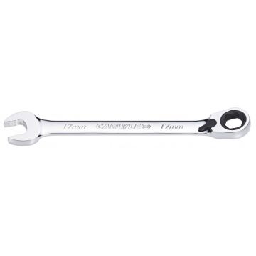 Carlyle Reversible Ratch Wrench15 Stnd Length 17mm RWR017M