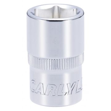 Carlyle 1/2dr 17mm 6pt Chrome Socket S12017M