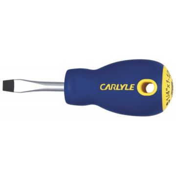 Carlyle Stubby Slotted 6 X 13mm Screwdriver SDS8150