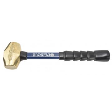 Carlyle 3 Lb Brass Hammer With 12in Fiberglass Handle HFHBR312