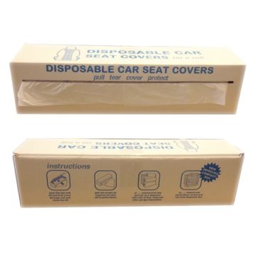 Alpha ALPHA400 White Disposable Seat Covers X100 Roll