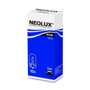 Neolux N504 (U10) 12v 3w Wedge