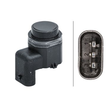 Hella 6PX358141-621 Parking Sensor PDC