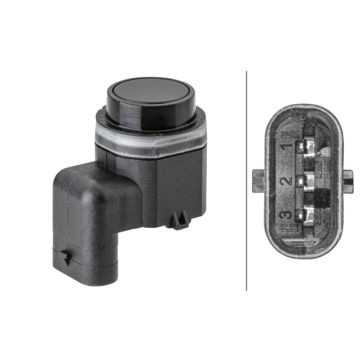 Hella 6PX358141-811 Parking Sensor PDC