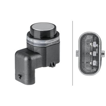 Hella 6PX358141-841 Parking Sensor PDC