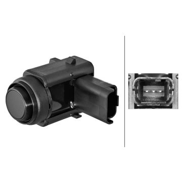 Hella 6PX358270-531 Parking Sensor PDC