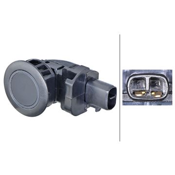 Hella 6PX358270-551 Parking Sensor PDC