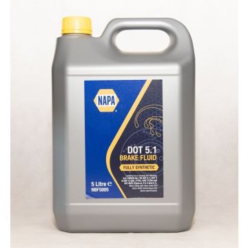 NAPA NBF5005 Dot 5.1 Brake Fluid 5l