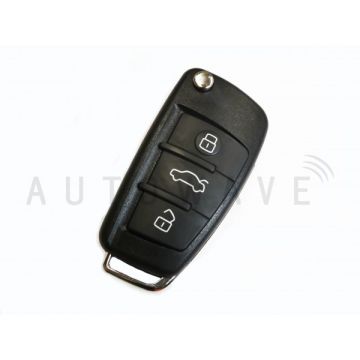 Autowave AUTKC168 Rav 3 Button Flip Remote Case Audi
