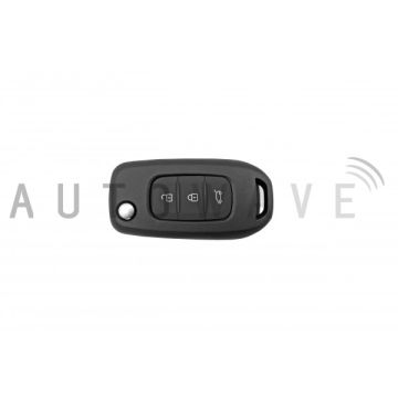 Autowave AUTRK0113 3 Button Flip Remote Renault