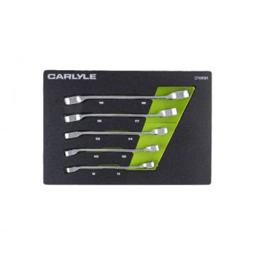 Carlyle CFNW5M 5 Pc Flarenut Wrench Set Metric