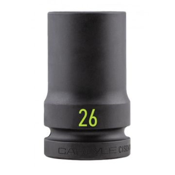 Carlyle CISD0126M 1DR DEEP 6PT IMPACT SOCKET 26MM