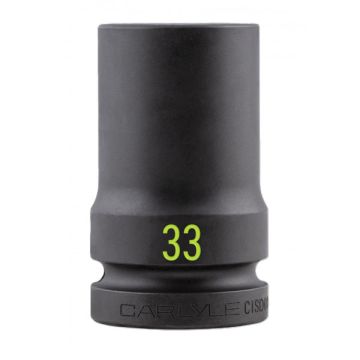 Carlyle CISD0133M 1DR DEEP 6PT IMPACT SOCKET 33MM