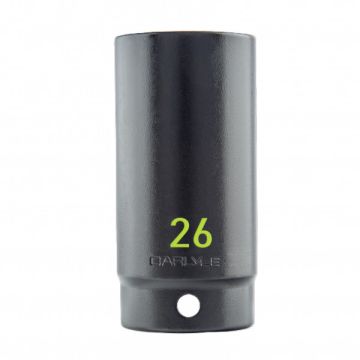 Carlyle CISD12026M 1/2DR 26MM 6PT DEEP IMPACT SOCKET
