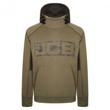 JCB D-FX-L Olive Horton Hoodie Large