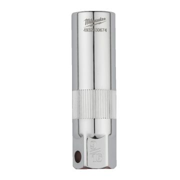 Milwaukee 4932480674 3/8 Dr 9/16 Spark Plug Socket