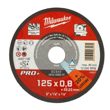 Milwaukee 4932498201 1pc Cutting Disc 125x0.8mm
