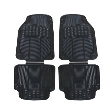Cosmos 613022 4 Piece Uni Rubber Mat Set