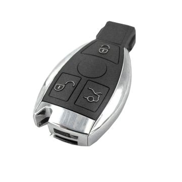 Autowave AUTKC013 3 Button Chrome Ir-Keyless Remote Merc