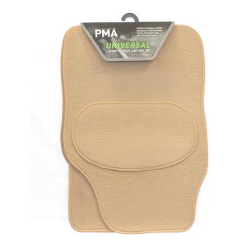 PMA PCM4504 461 -4pc Uni Lux Mat Set - Beige