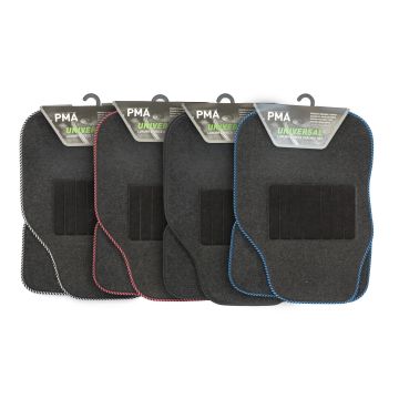 PMA PCM4506 485 - 10pk Uni Lux Mats Col Blk Bin