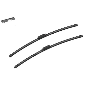 Bosch 3397118958 2x Wiper Blades (Pair) Flat / Aero type