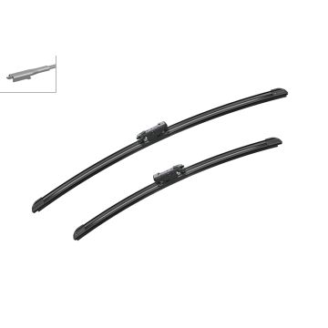Bosch 3397014094 2x Wiper Blades (Pair) Flat / Aero type